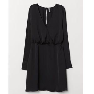 H&M V-neck Dress w/ Side Slits on Sleeves